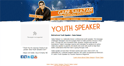 Desktop Screenshot of gabesalazar.com