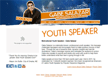 Tablet Screenshot of gabesalazar.com